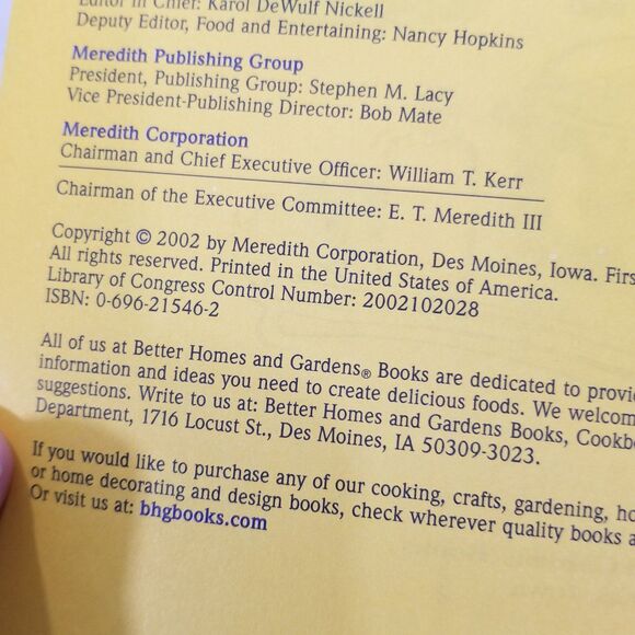 Better Homes & Gardens Biggest Book of Slow Cooker Recipes Cookbook 2002 - Picture 9 of 10